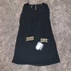 IZ byer black long sleeve dress